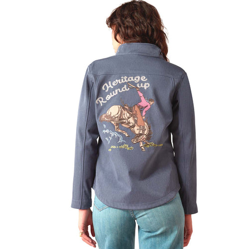 Ariat Women's Western Heritage Round Up Team Softshell Jacket