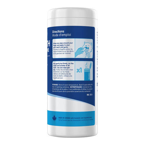 bluestem Dental Wipes, 60 ct
