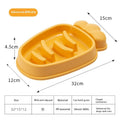 Radish Dog Slow Food Anti-tumble Pet Bowl