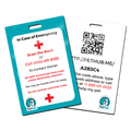 QR Pet Identification: Travel Crate Card