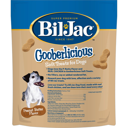 Bil-Jac Gooberlicious Soft Dog Treats (10oz)