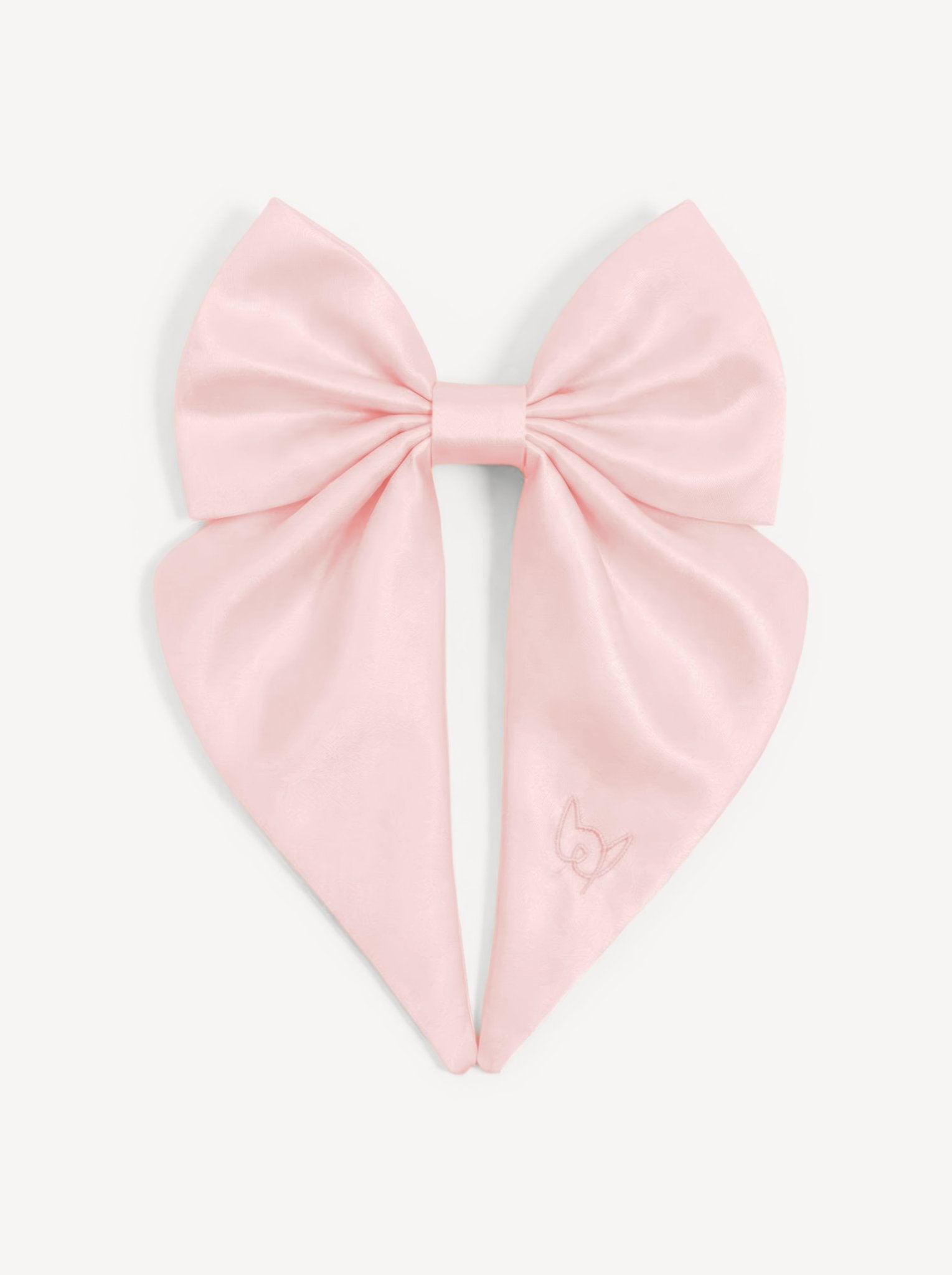 Satin Harness Bow - Blossom