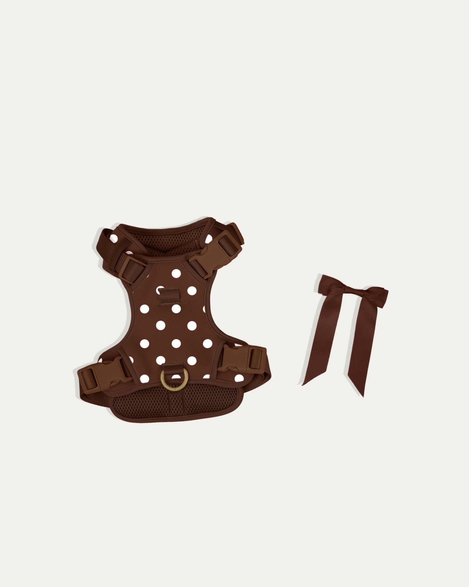 Wander! Bow Harness 2.0 - Cocoa Polka