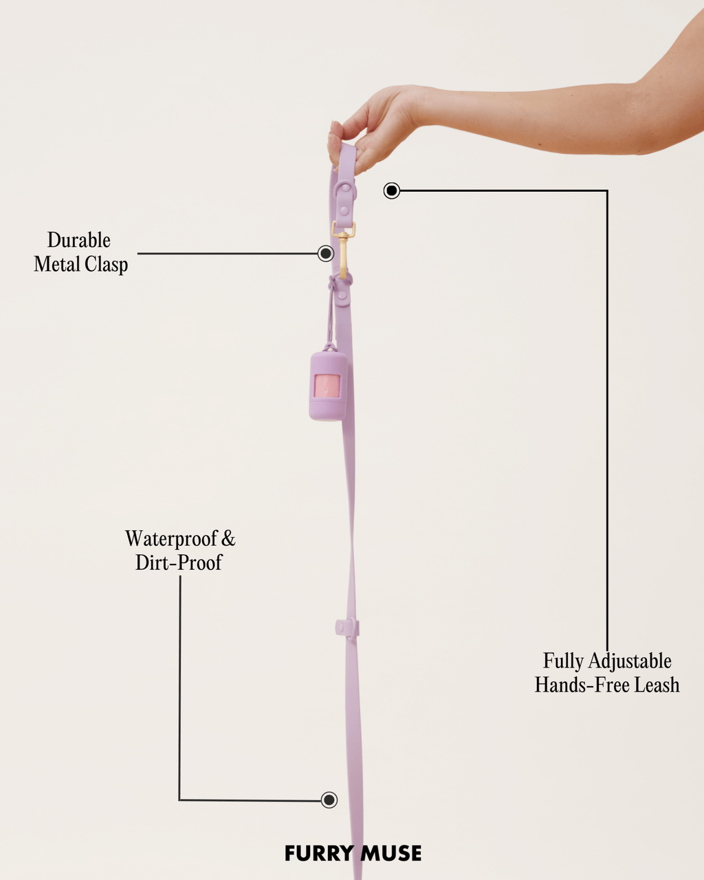 Wander! Multiway Leash -  Sky