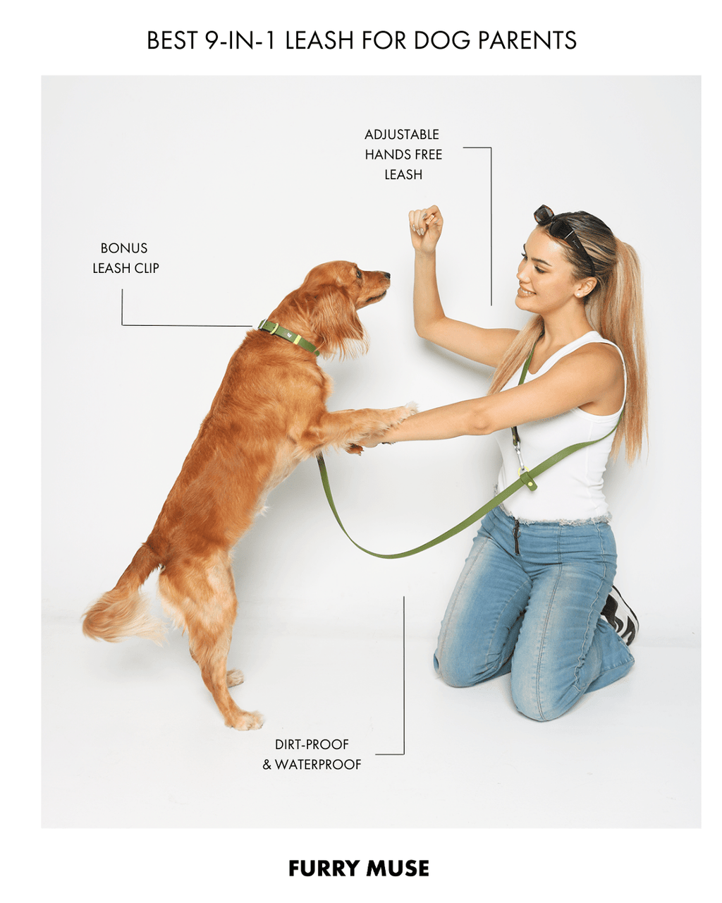 Wander! Multiway Leash -  Ballerina