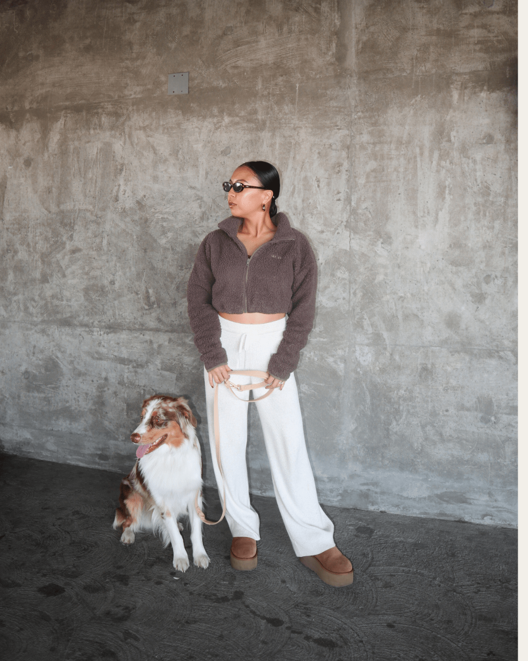 Wander! Waterproof Collar - Latte